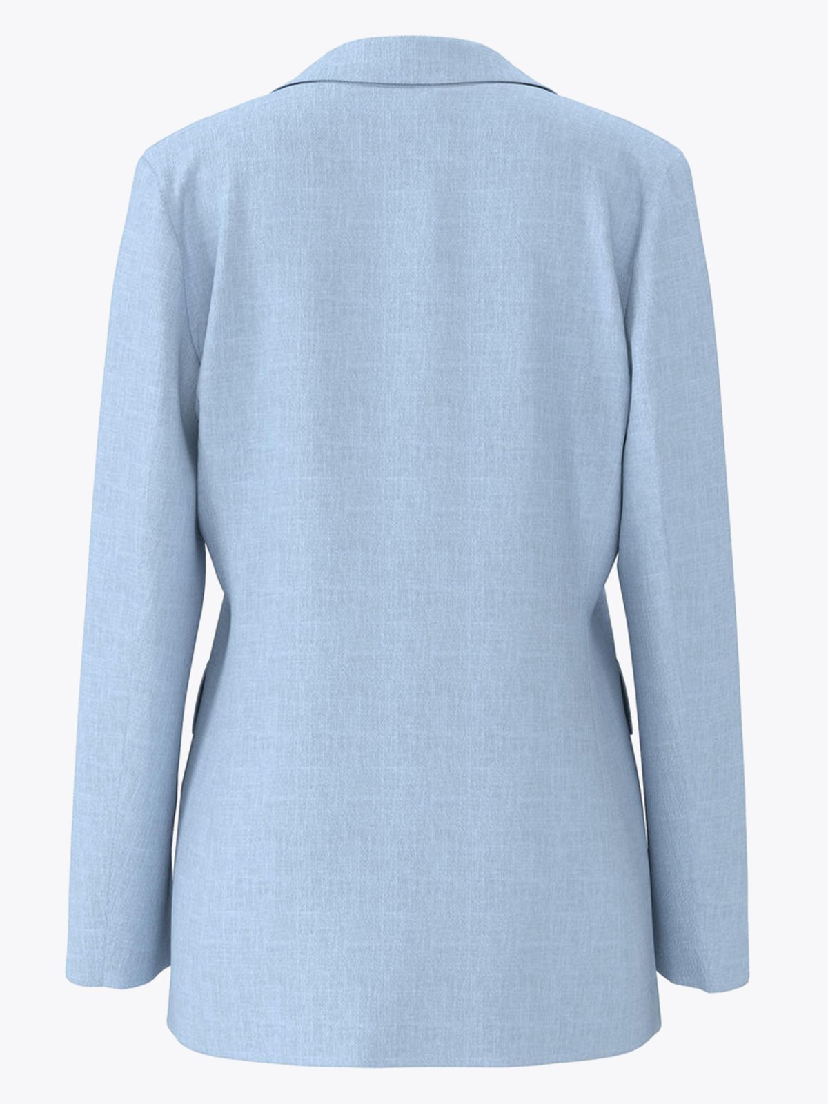 Selected Femme Viva Long Sleeve Blazer Cashmere Blue