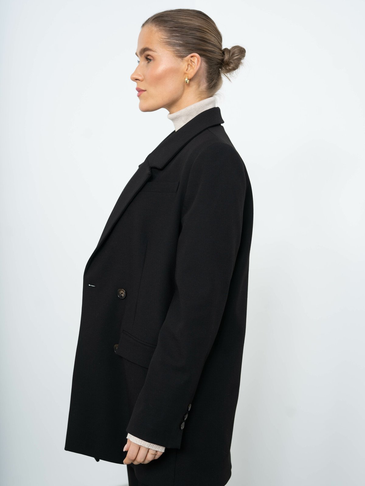 Selected Femme Myla Relaxed Blazer Black