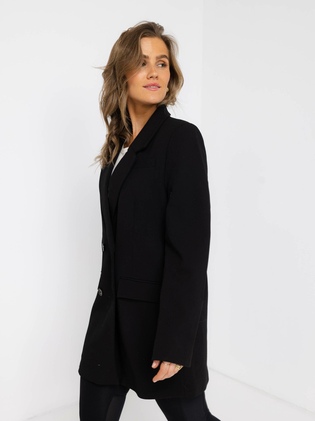 Selected Femme Myla Relaxed Blazer Black