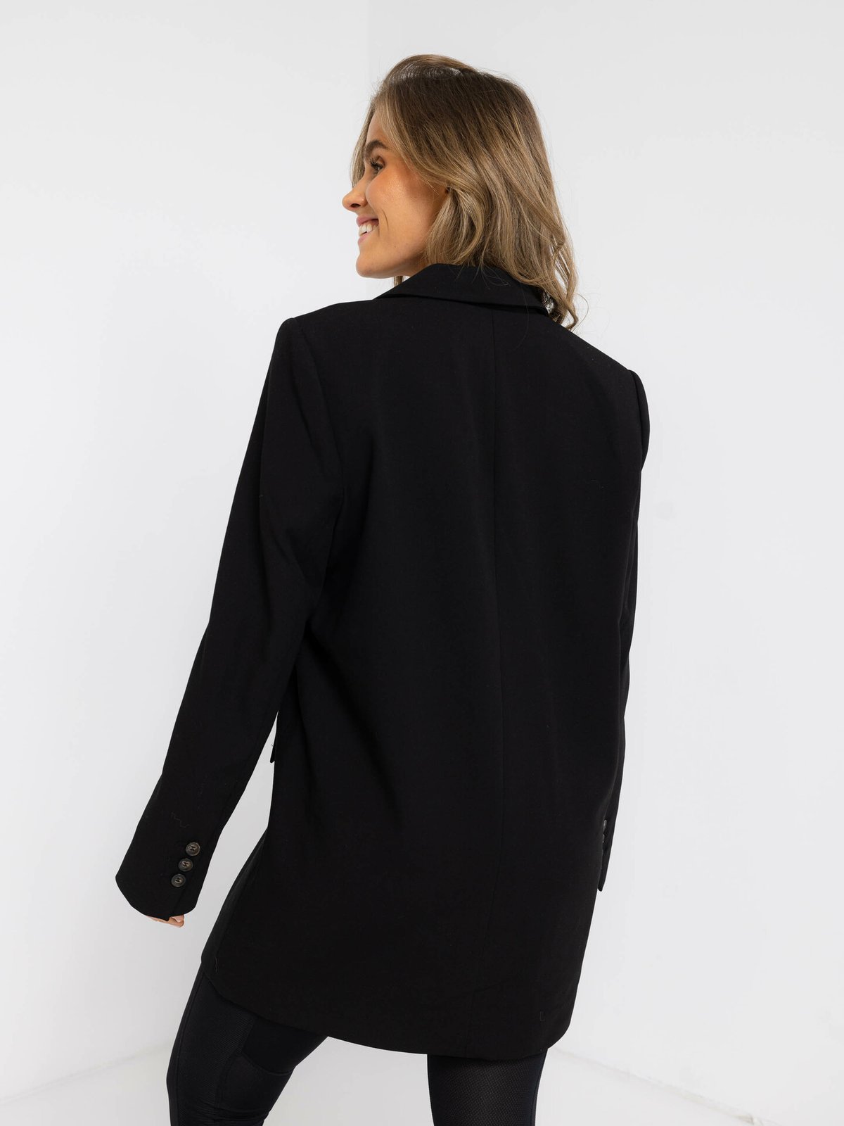 Selected Femme Myla Relaxed Blazer Black
