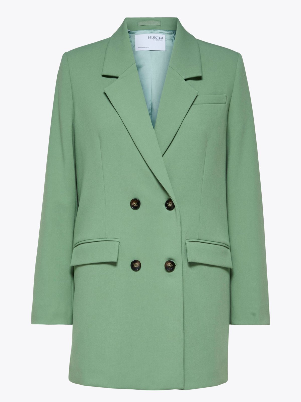 Selected Femme Myna Relaxed Blazer Loden Frost