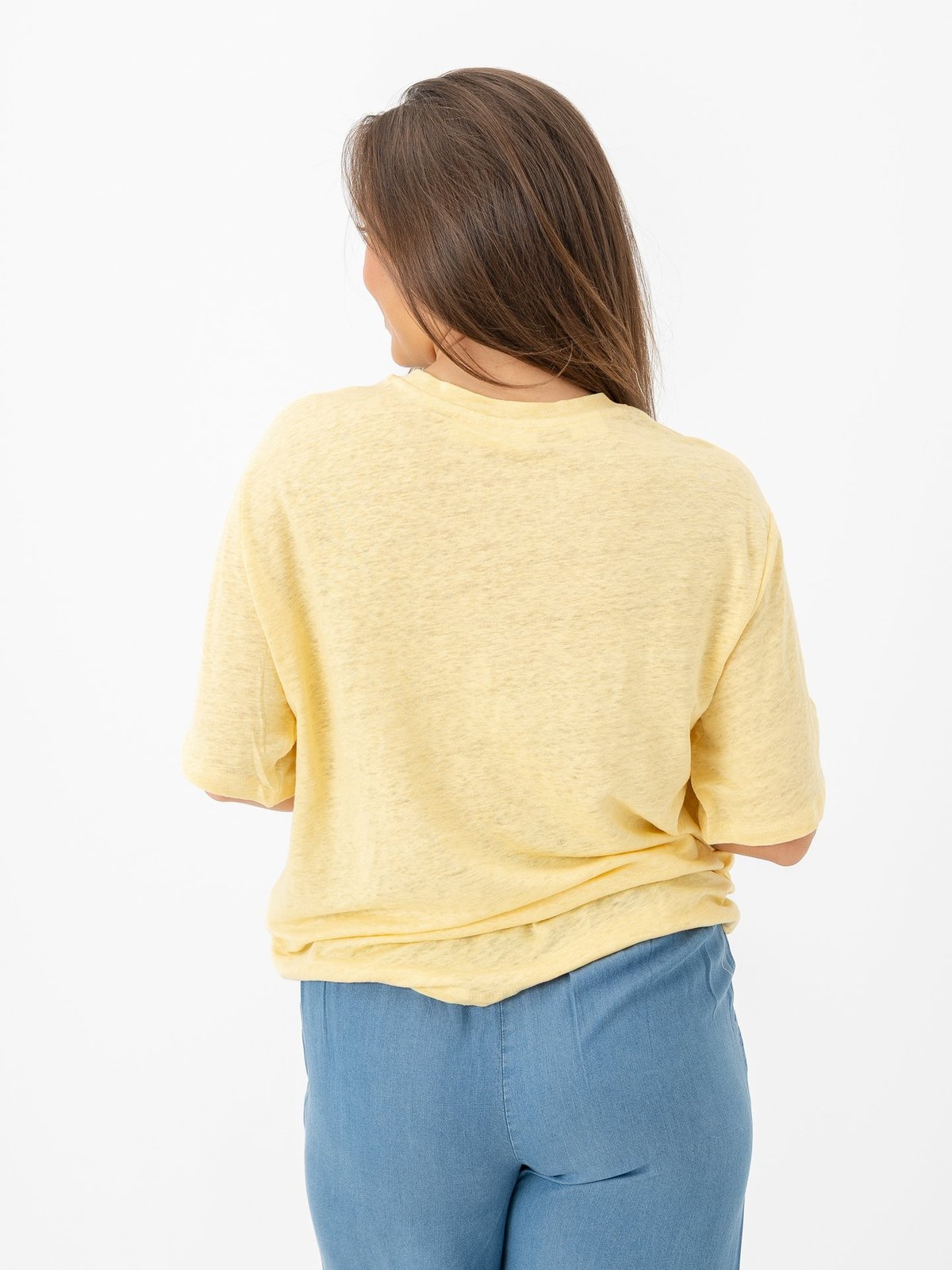 Selected Femme Vilja Linen Short Sleeve Tee Sundress