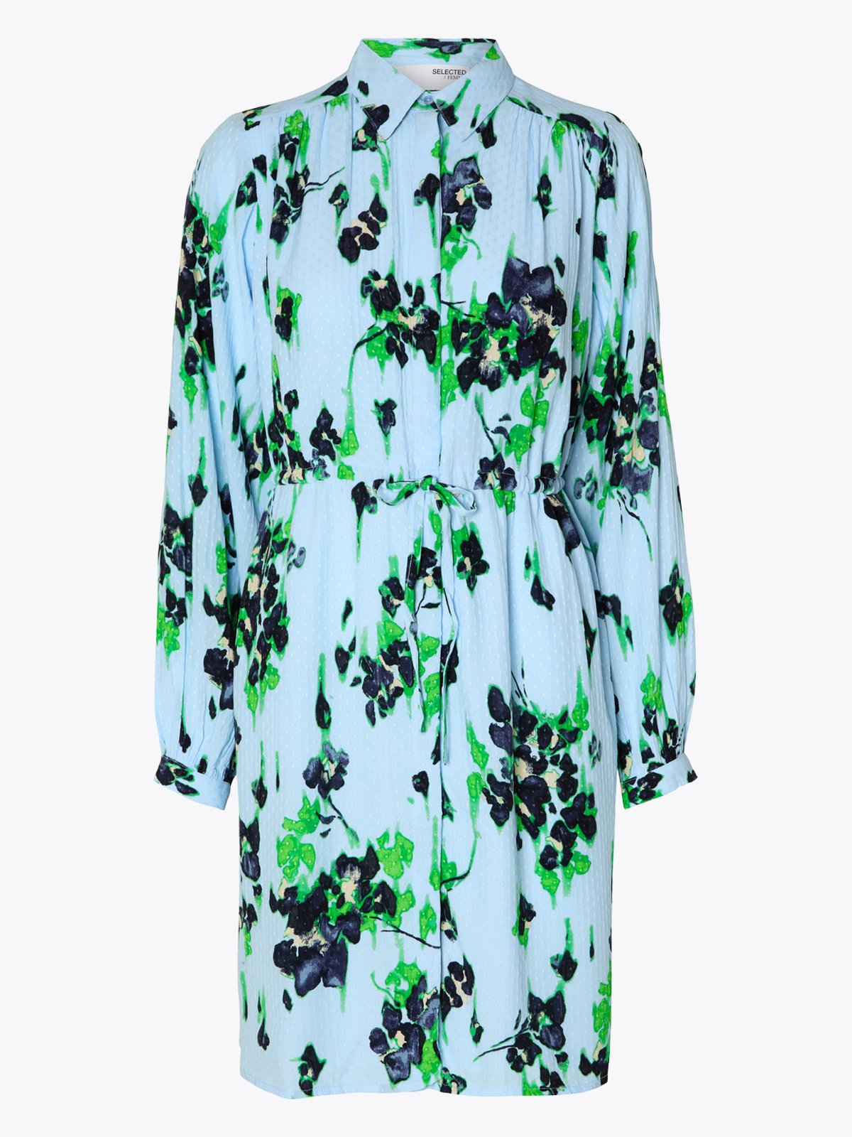 Selected Femme Irene Long Sleeve All Over Print Short Dress Flerfarget