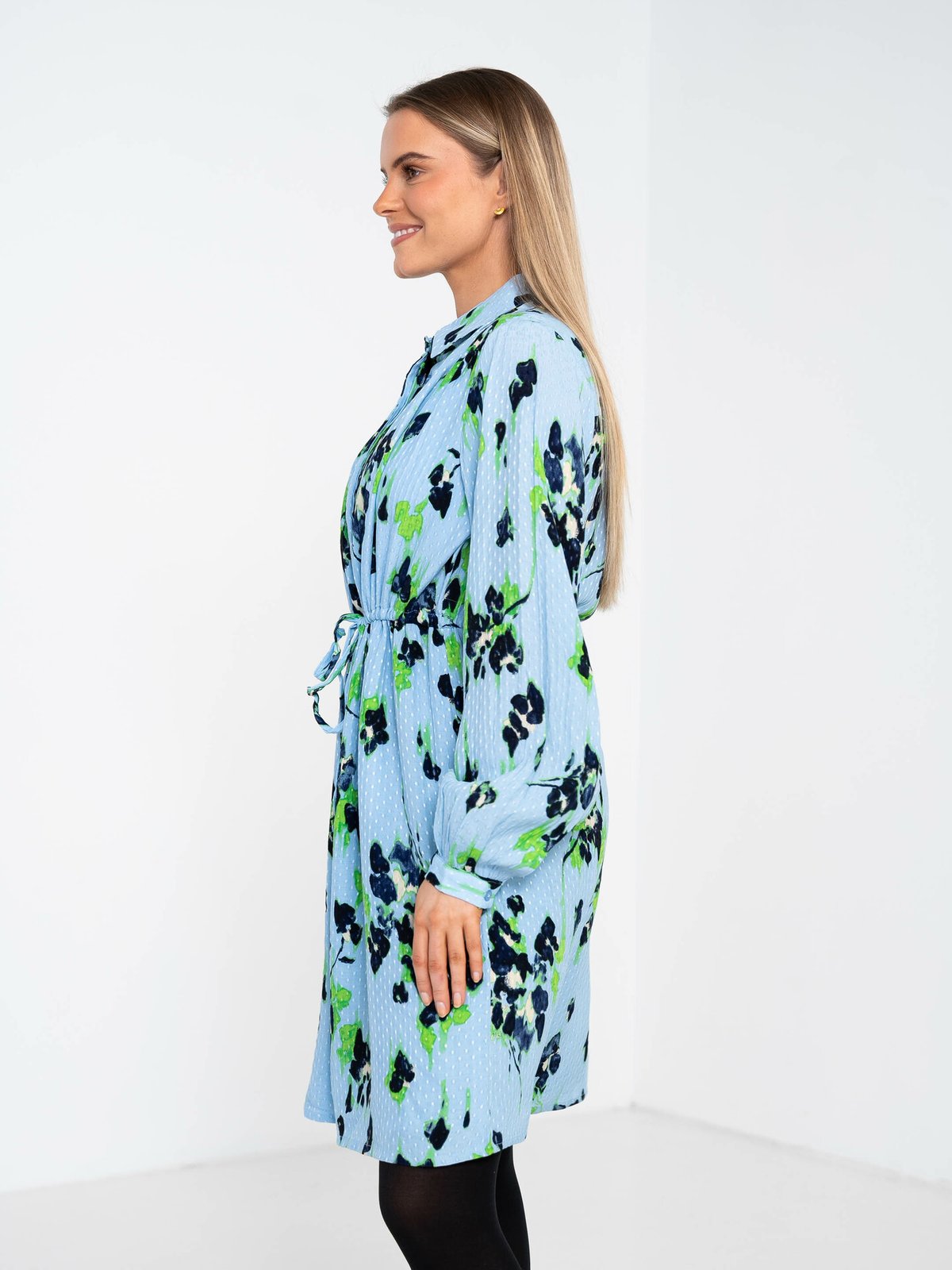 Selected Femme Irene Long Sleeve All Over Print Short Dress Flerfarget