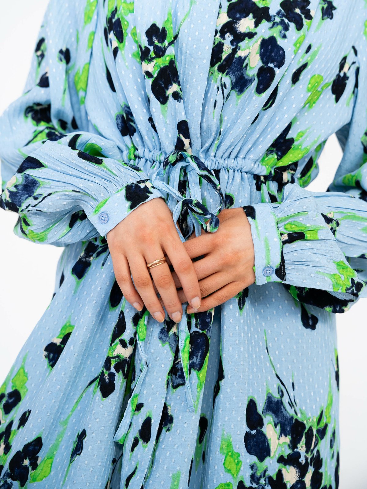 Selected Femme Irene Long Sleeve All Over Print Short Dress Flerfarget