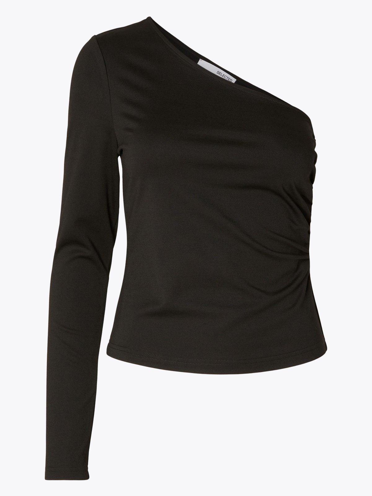 Selected Femme Selected Femme Saga One Shoulder Top Black