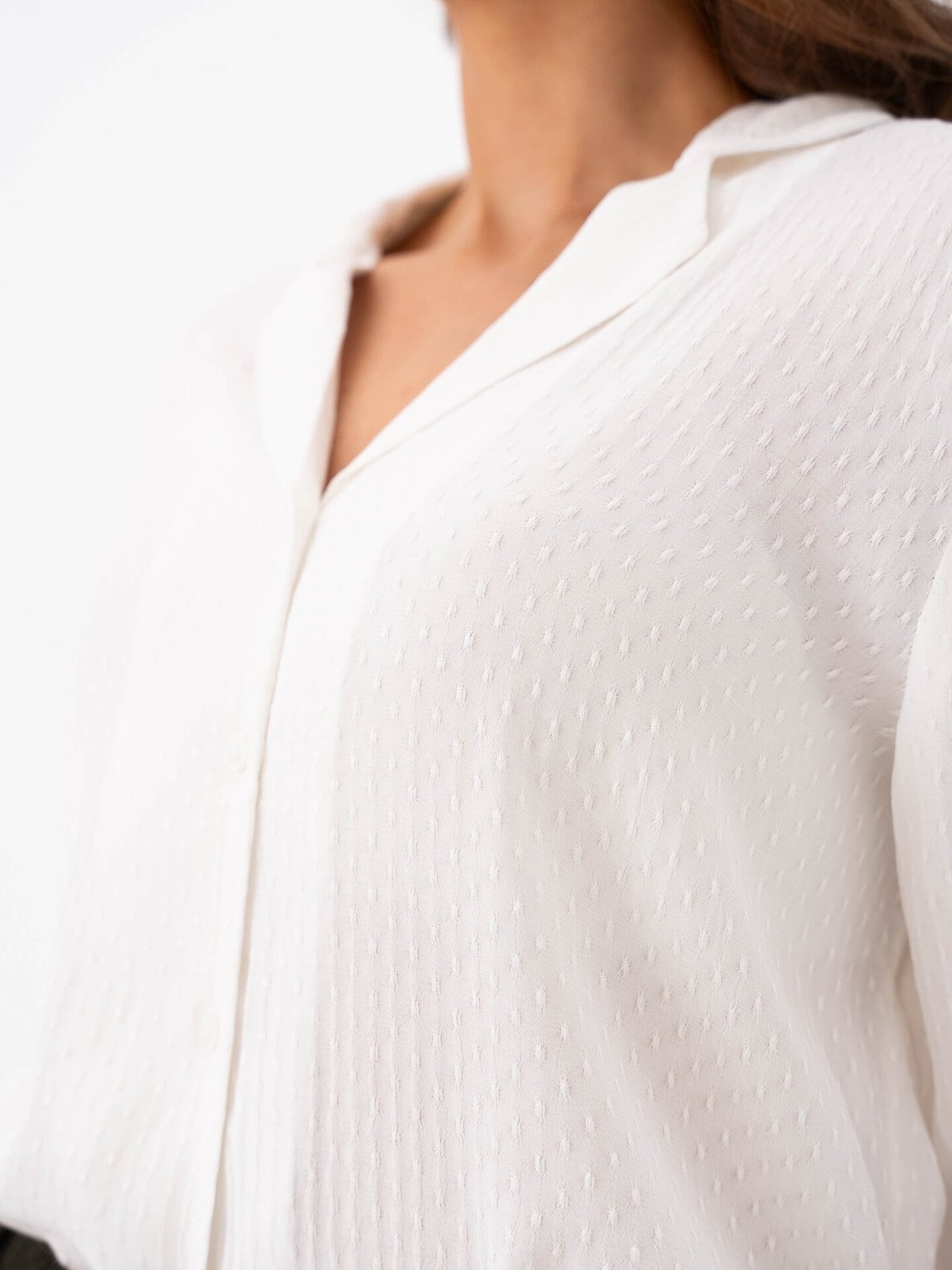 Selected Femme Kamma Long Sleeve Shirt Snow White