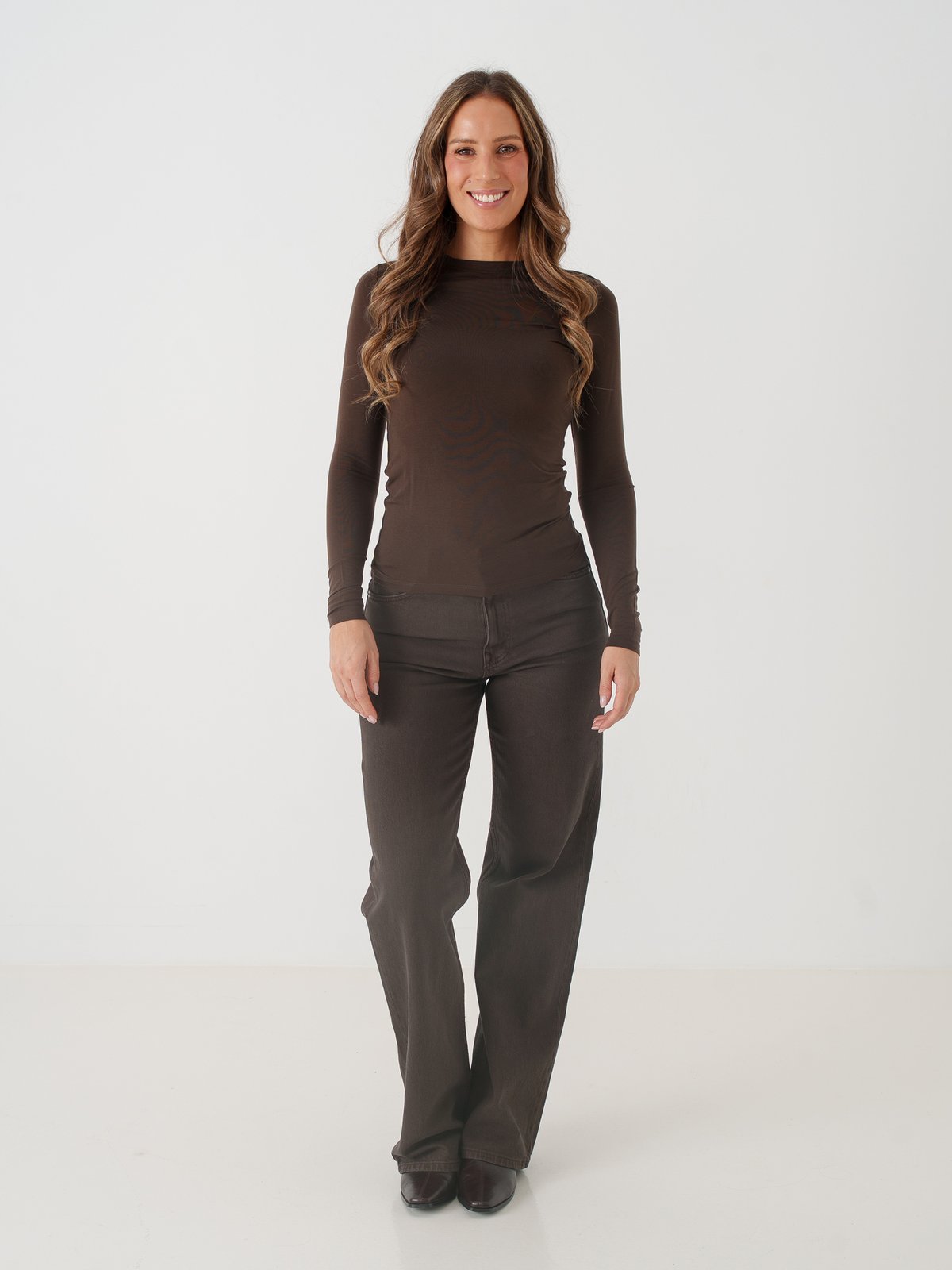 Selected Femme Manja Long Sleeve O-Neck Delicioso
