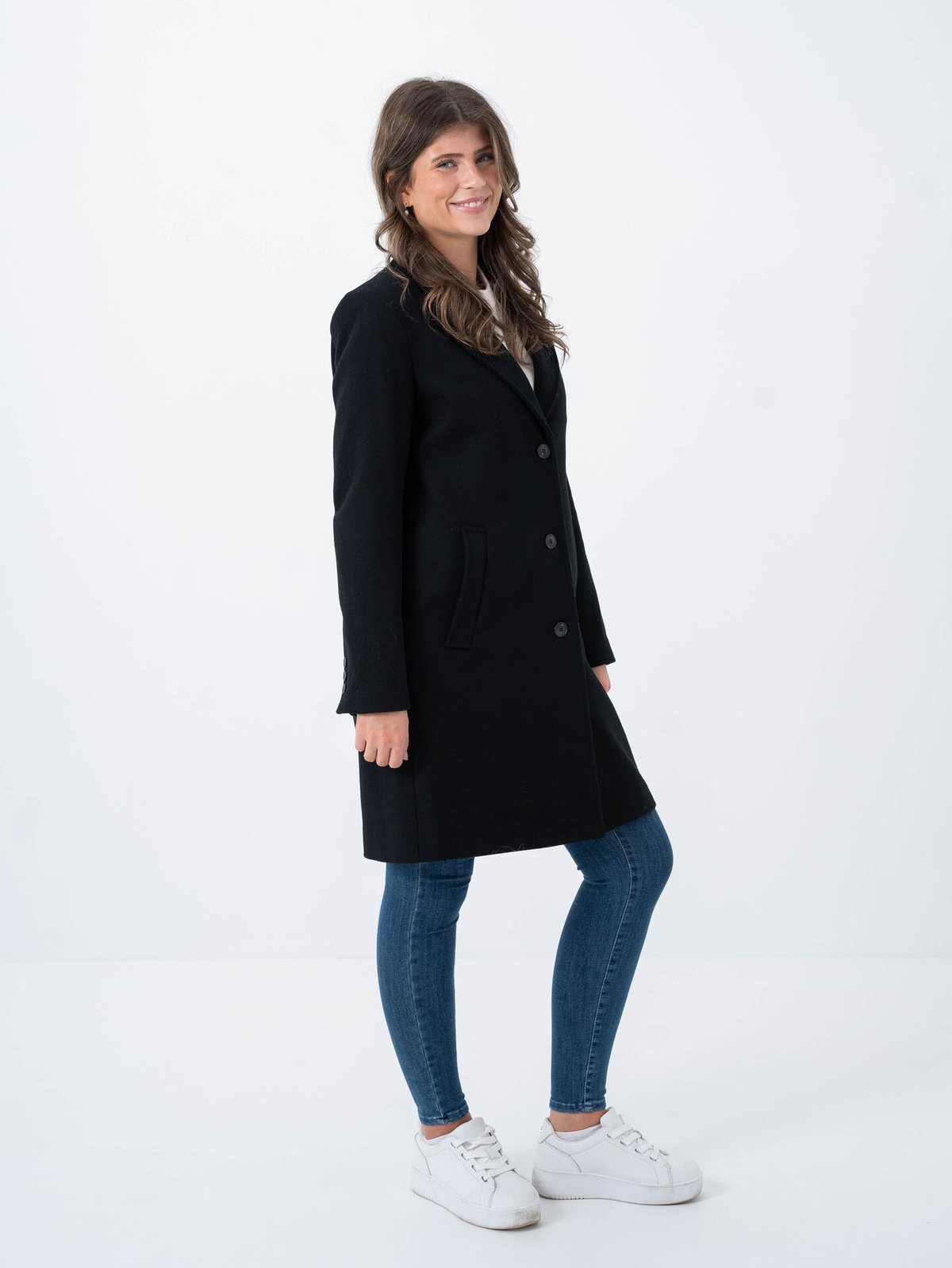 Selected Femme New Alma Wool Coat Black