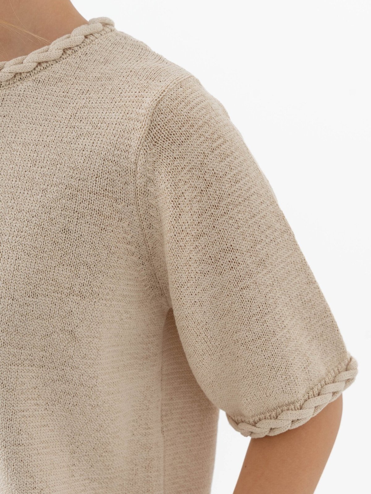 Selected Femme Alma 2/4 Knit Cardigan Birch