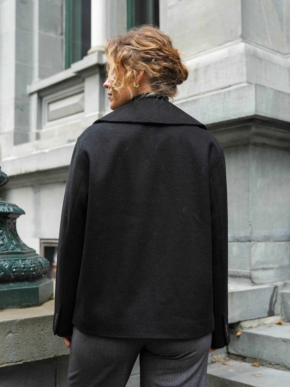 Selected Femme Alma Lano Jacket Black