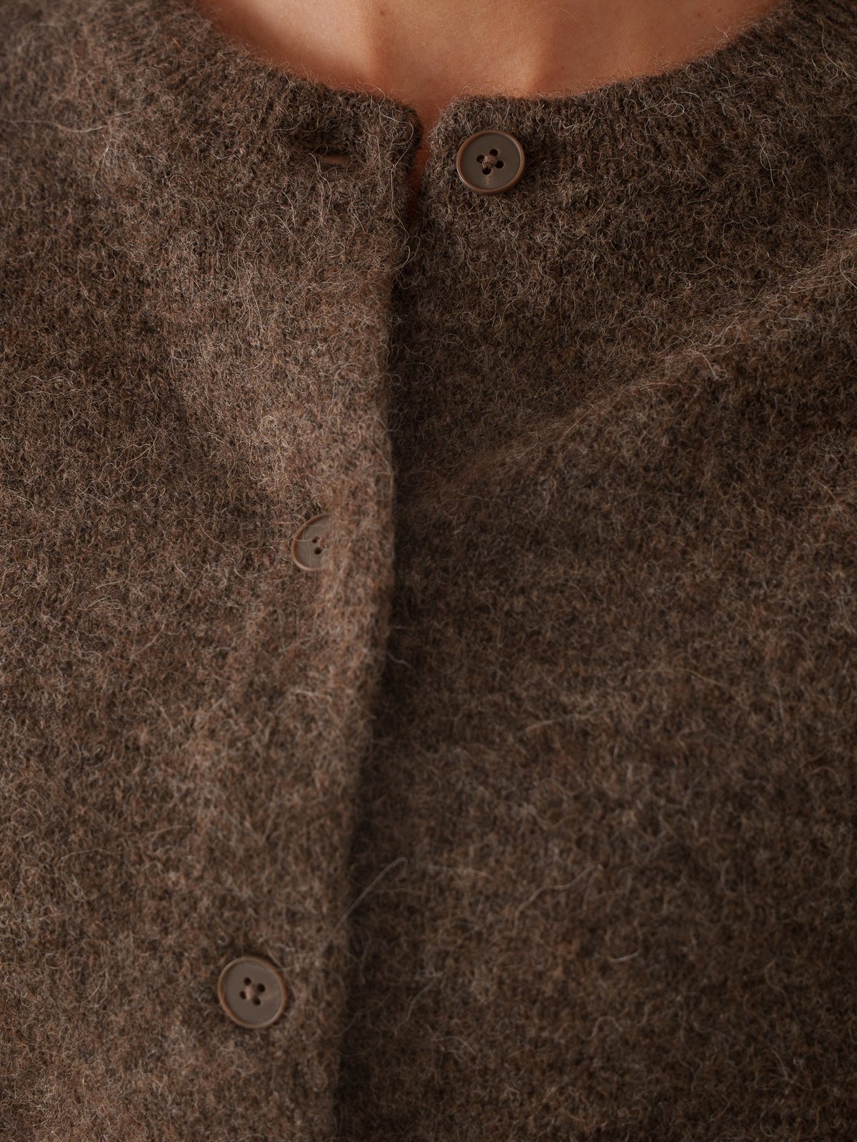 Selected Femme Lulu New Long Sleeve Knit Cardigan Dachsund
