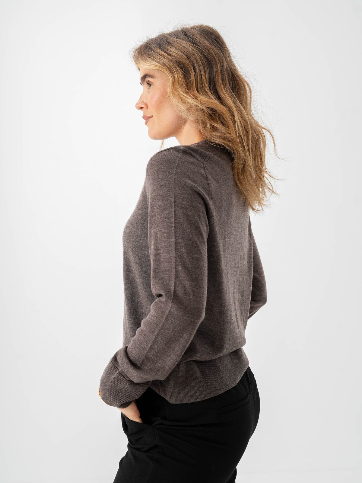 Selected Femme Thea Knit Merino Cardigan Delicioso