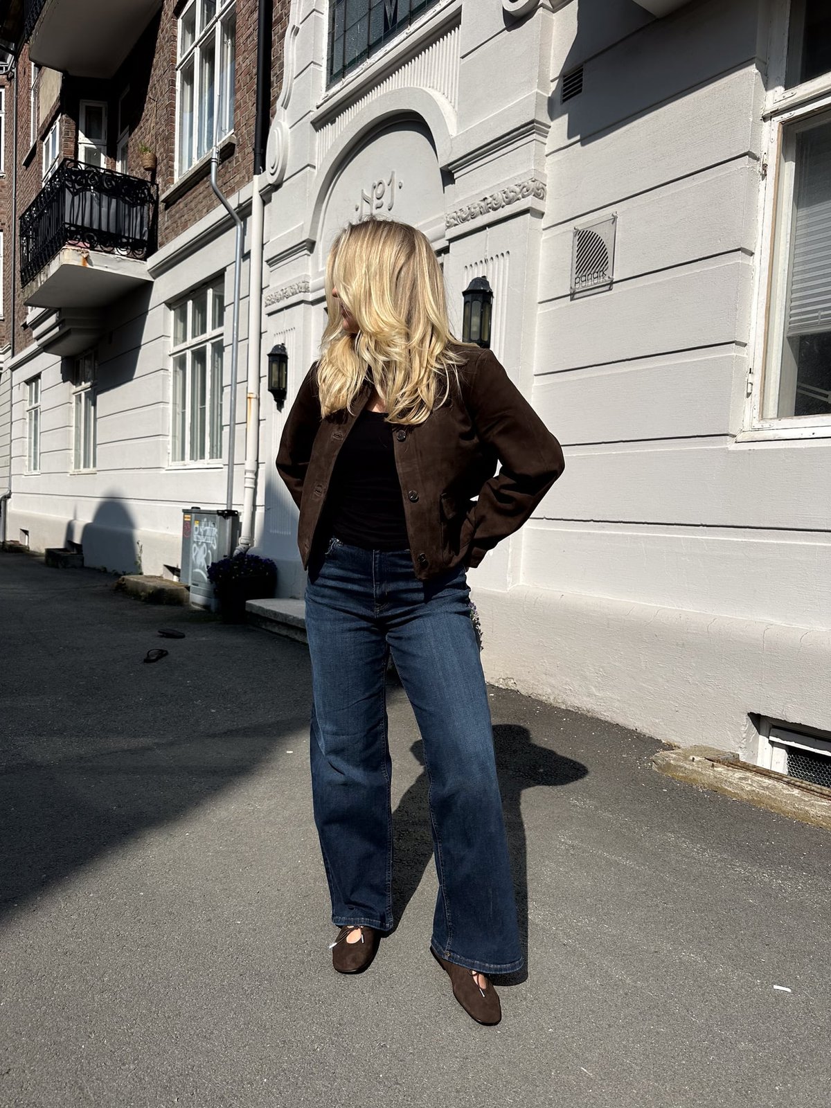 Selected Femme Kaya Suede Jacket Delicioso