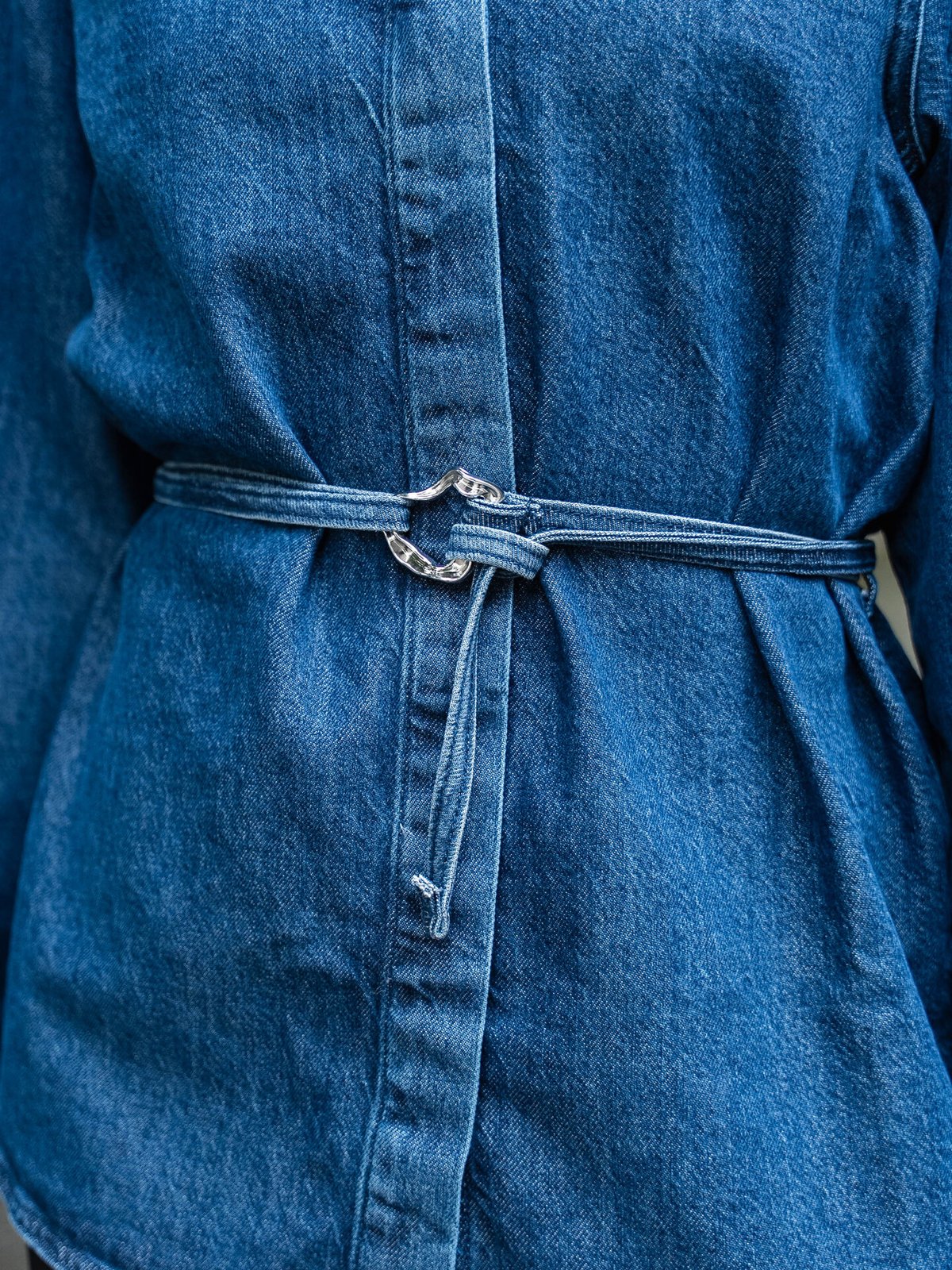 Selected Femme Relaxed Selma-Noa Long Sleeve Denim Shirt Medium Blue Denim