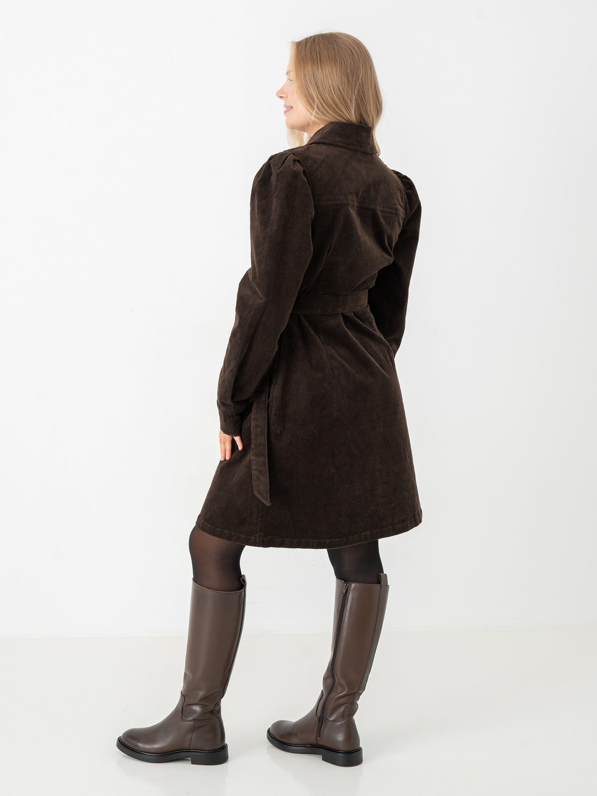 Selected Femme Runa Short Corduroy Dress Delicioso