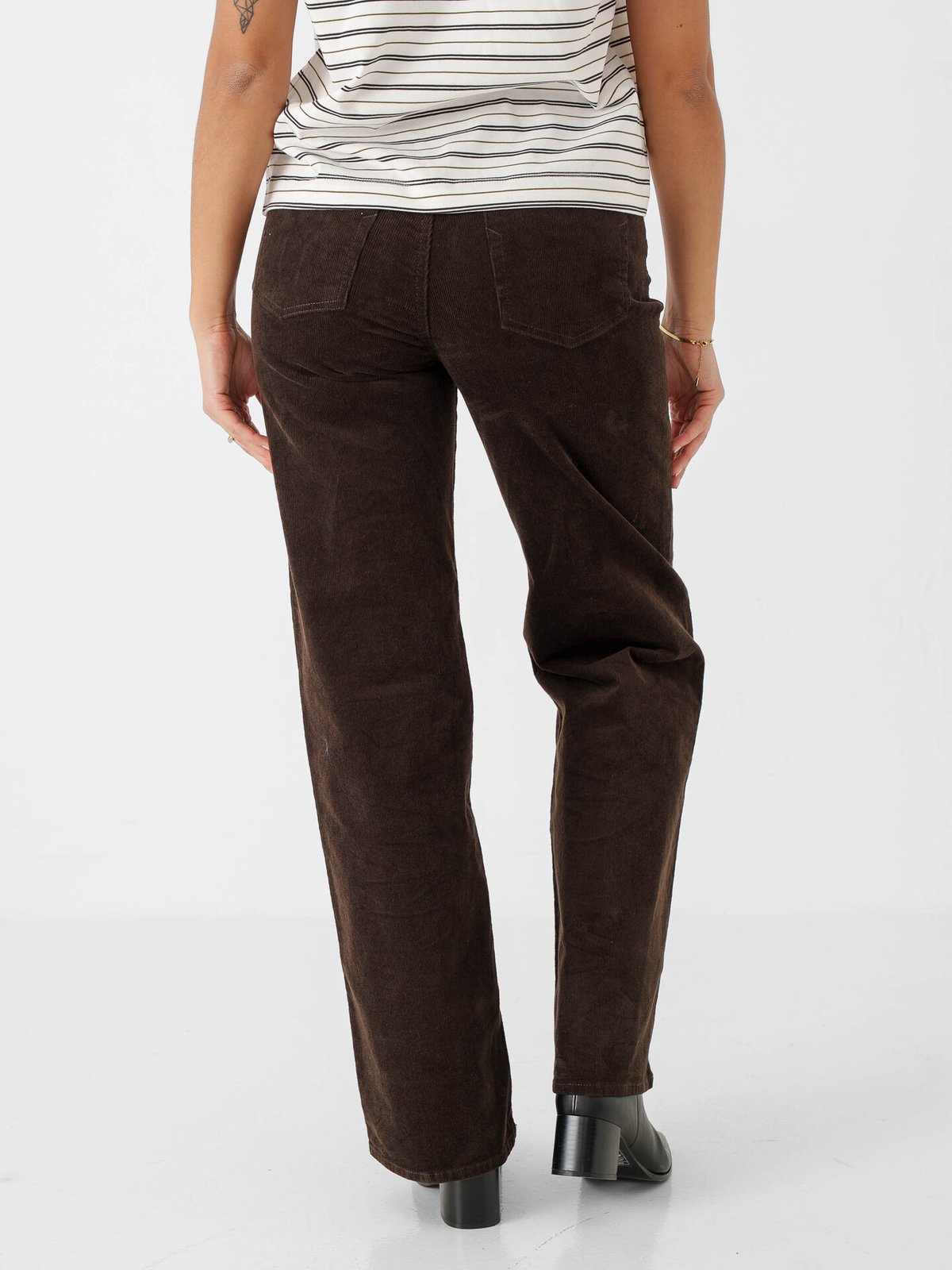 Selected Femme Wide Runa Highwaist Corduroy Pant Delicioso