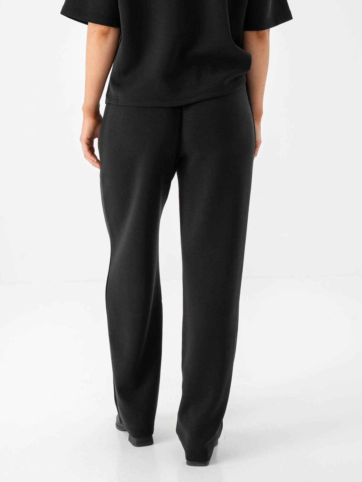 Selected Femme Tenny High Waist Pant Black