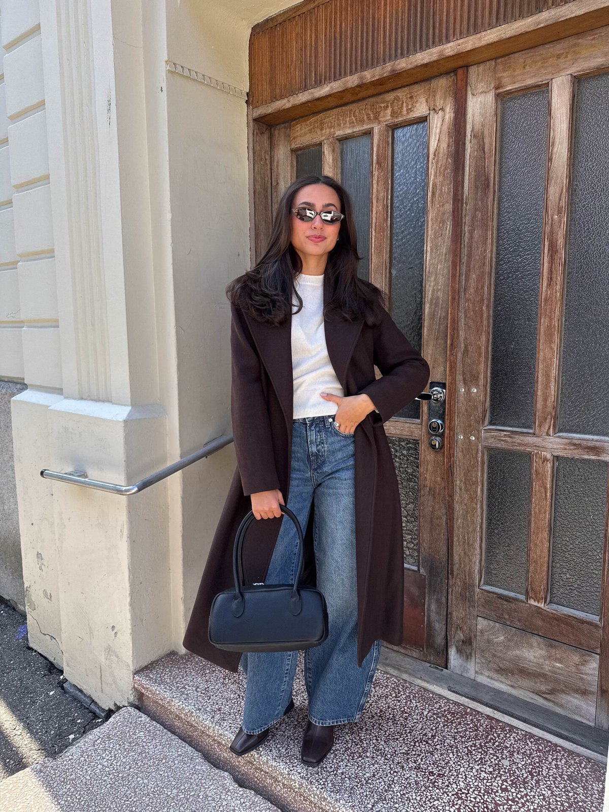 Selected Femme Zia-Rosa Wool Blend Coat Delicioso