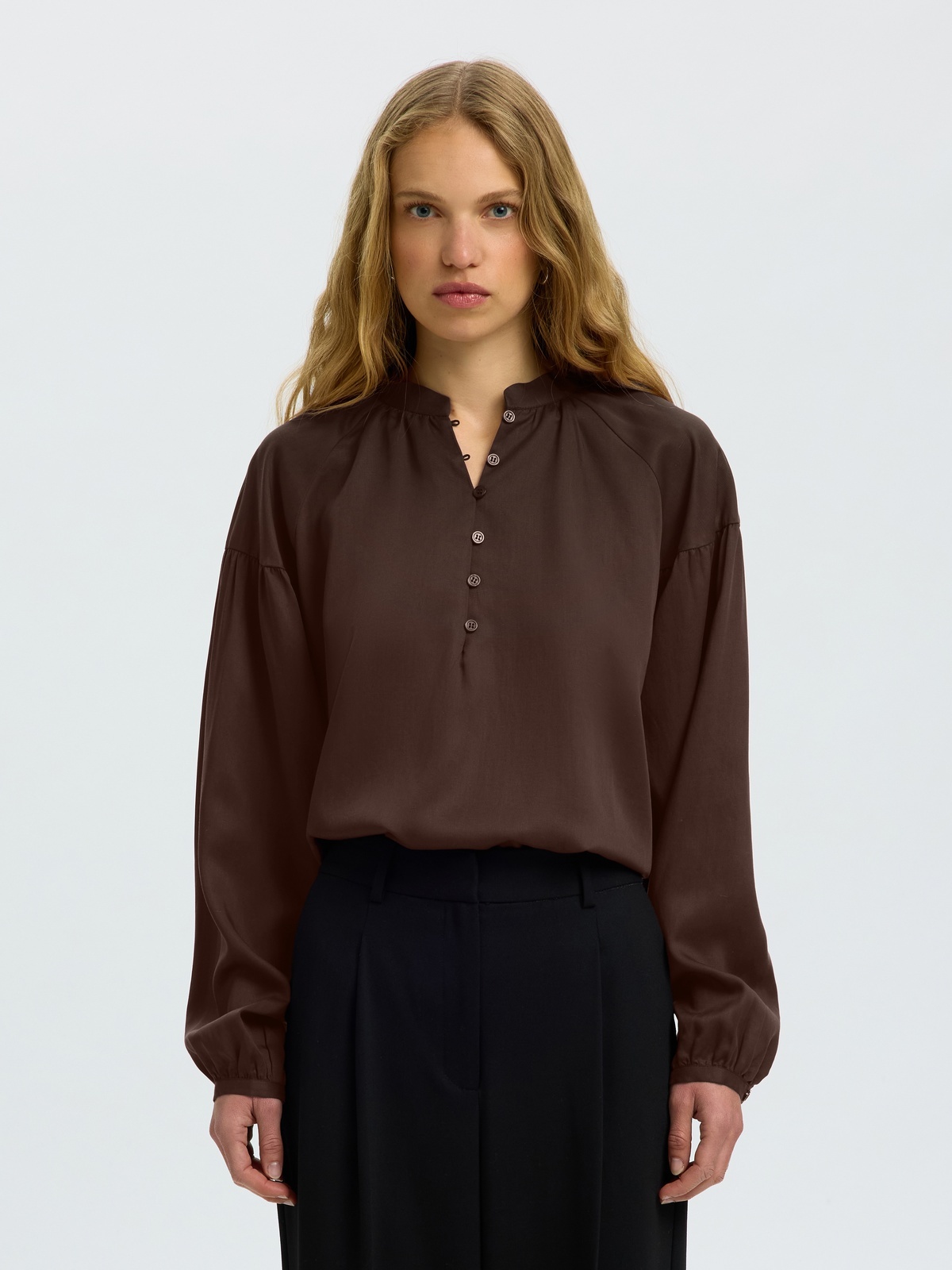 Selected Femme Donna Long Sleeve Shirt Delicioso