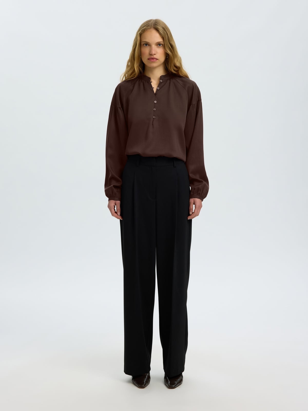 Selected Femme Donna Long Sleeve Shirt Delicioso