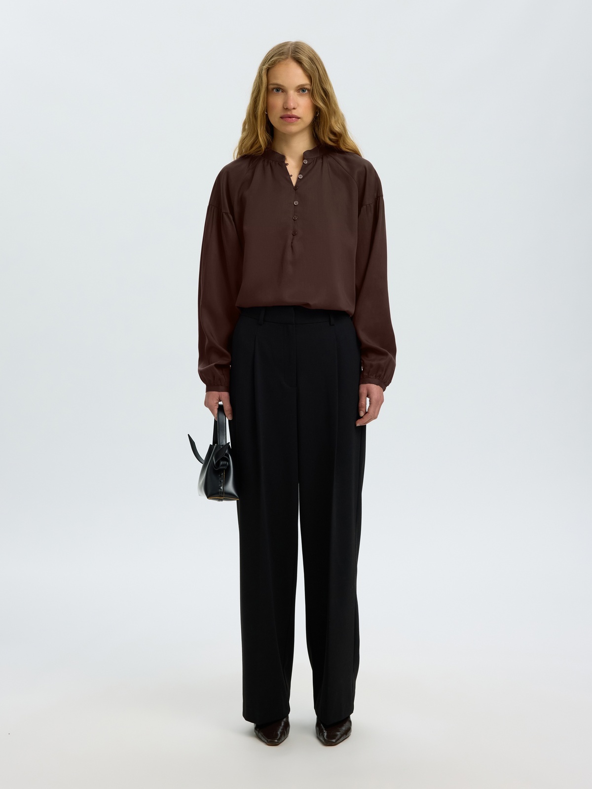 Selected Femme Donna Long Sleeve Shirt Delicioso