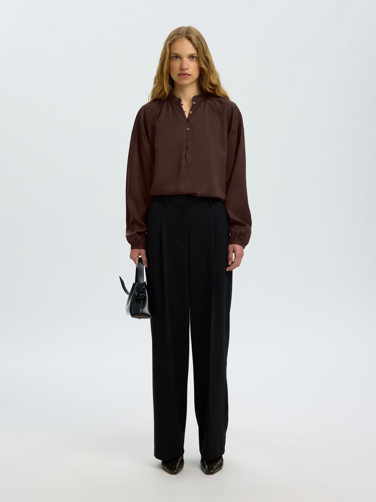 Selected Femme Donna Long Sleeve Shirt Delicioso