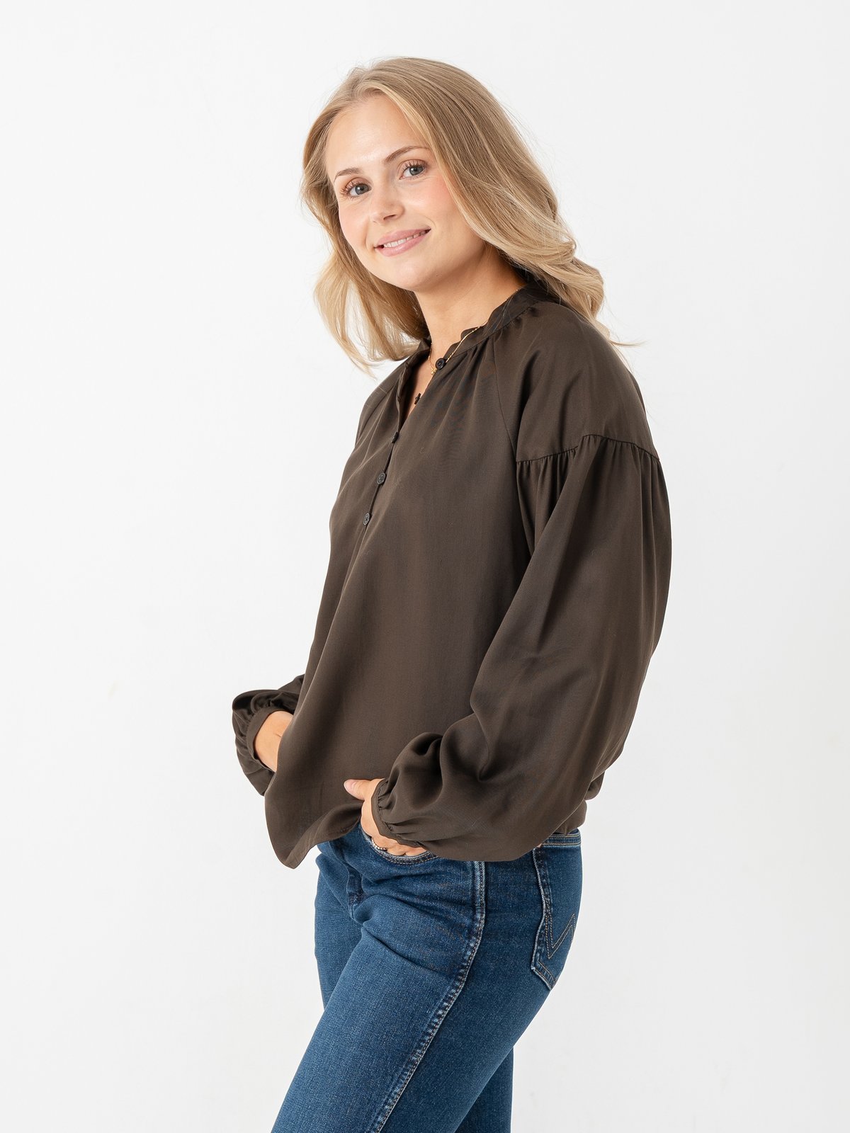 Selected Femme Donna Long Sleeve Shirt Delicioso