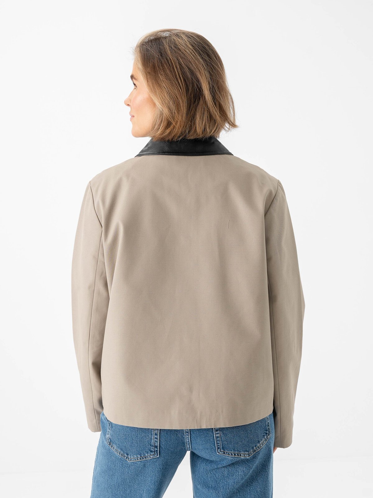 Selected Femme Dalia Jacket Greige