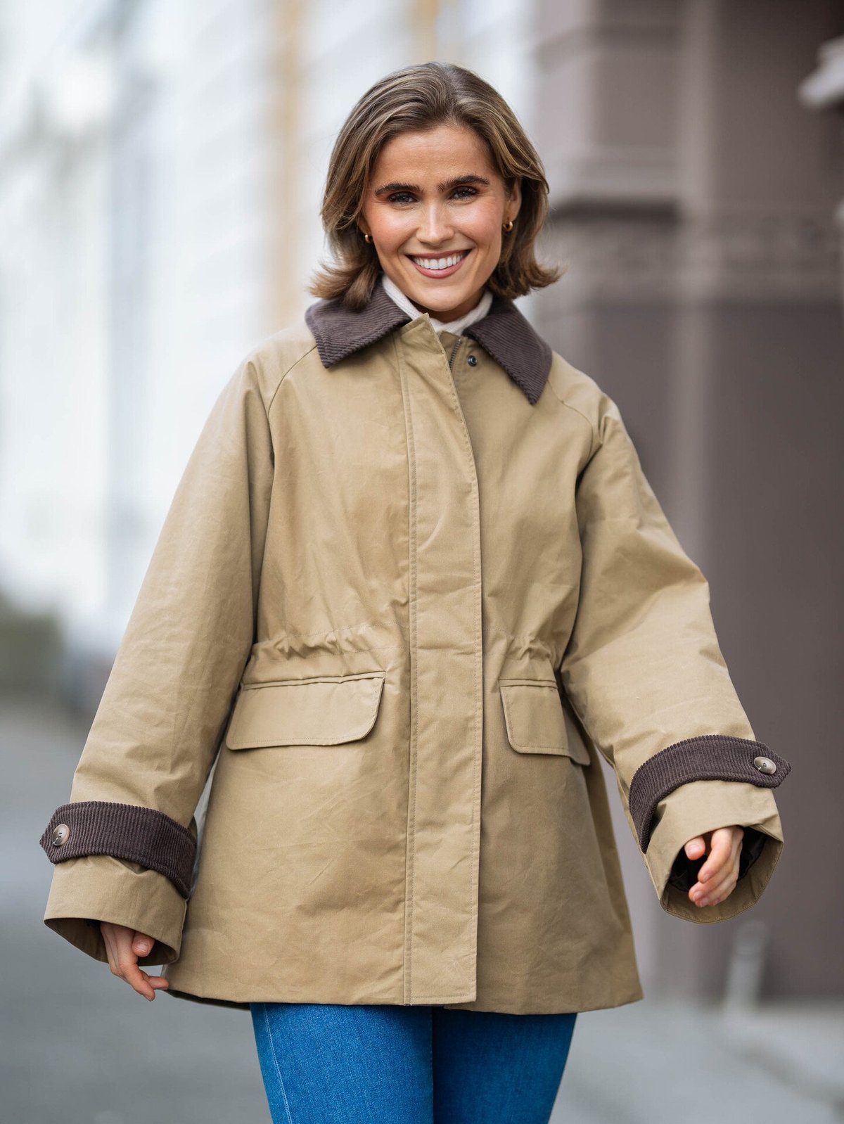 Selected Femme Wilma Jacket Tigers Eye