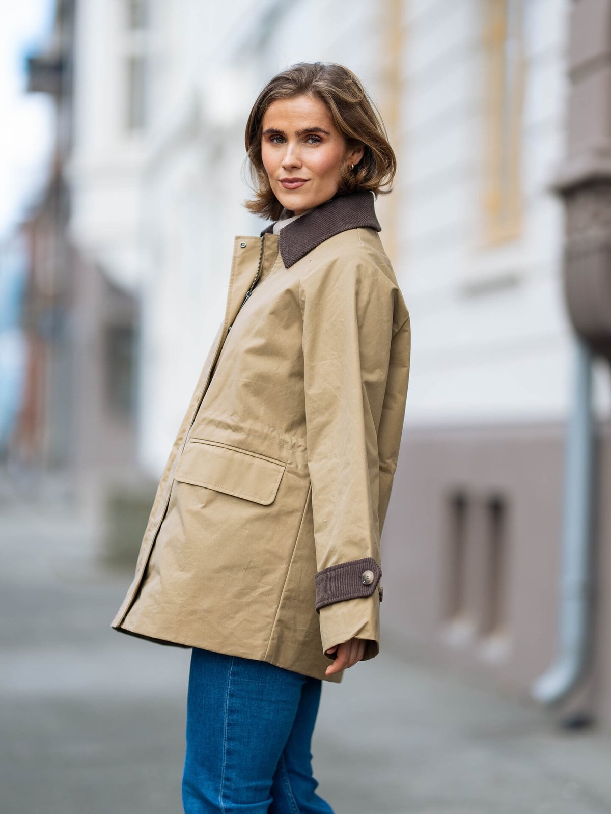 Selected Femme Wilma Jacket Tigers Eye