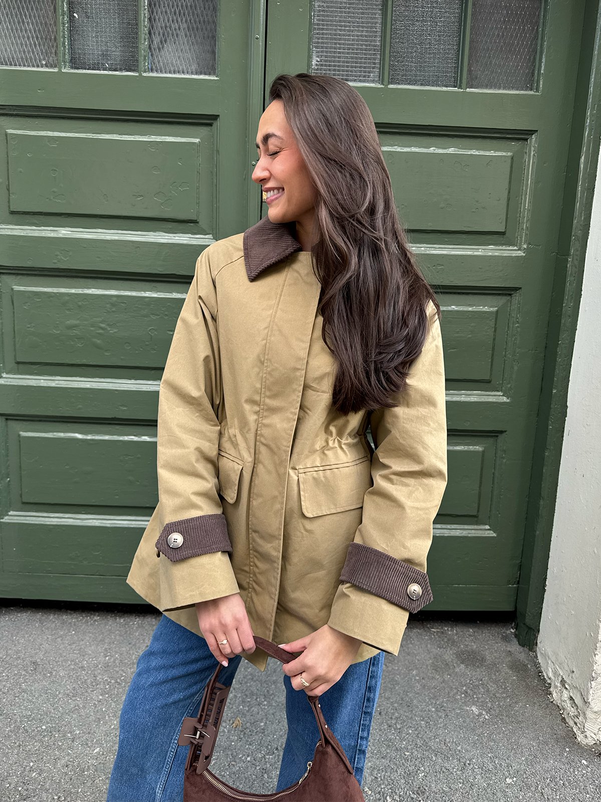 Selected Femme Wilma Jacket Tigers Eye