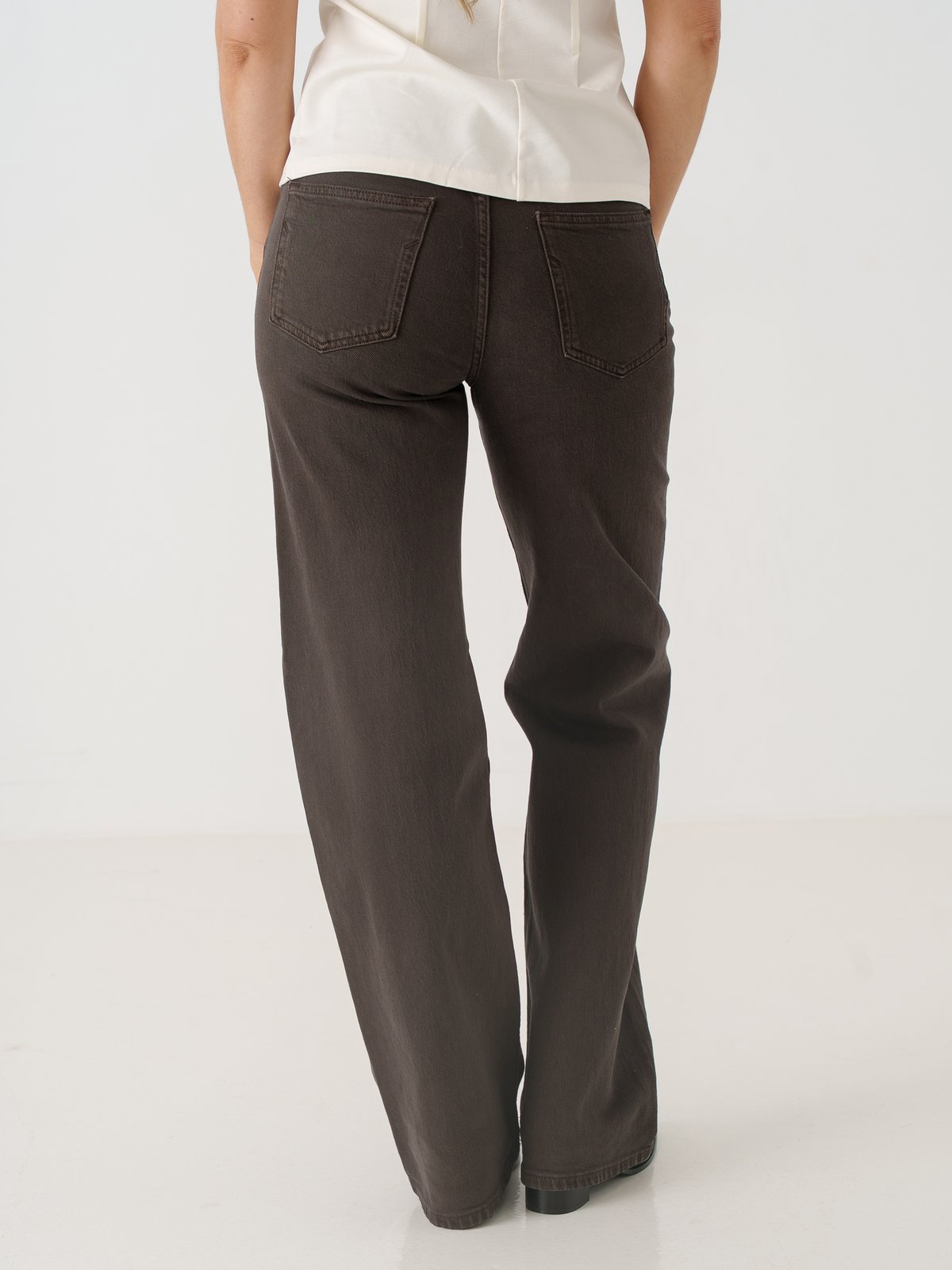 Selected Femme Wide Bea-Kori Colored High Waist Jeans Delicioso