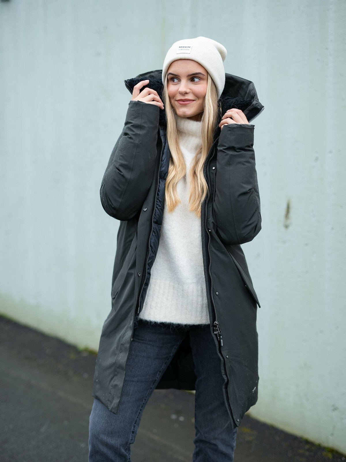 Swims Davos III Parka Dark Pine