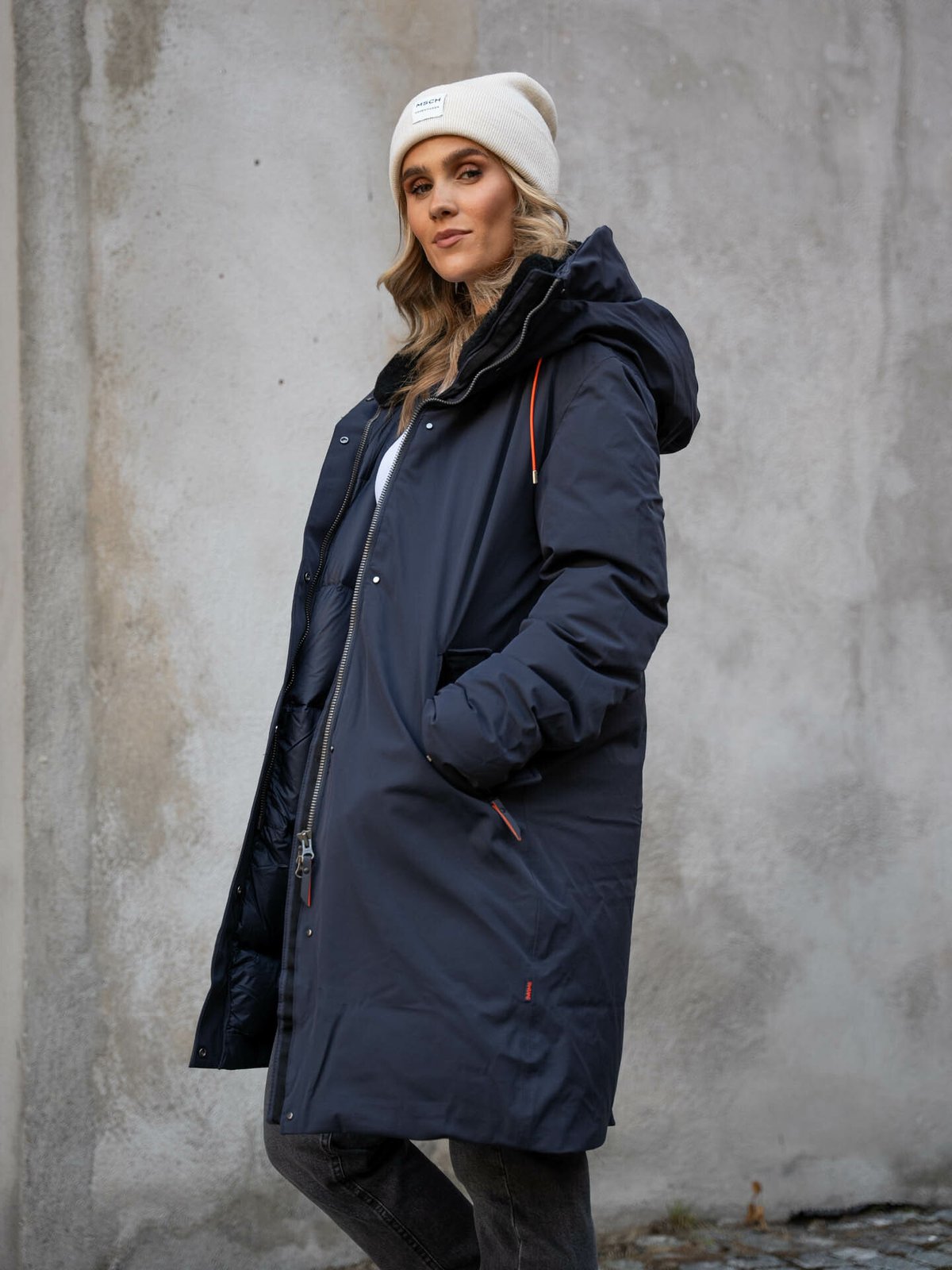 Swims Davos III Parka Midnight blue