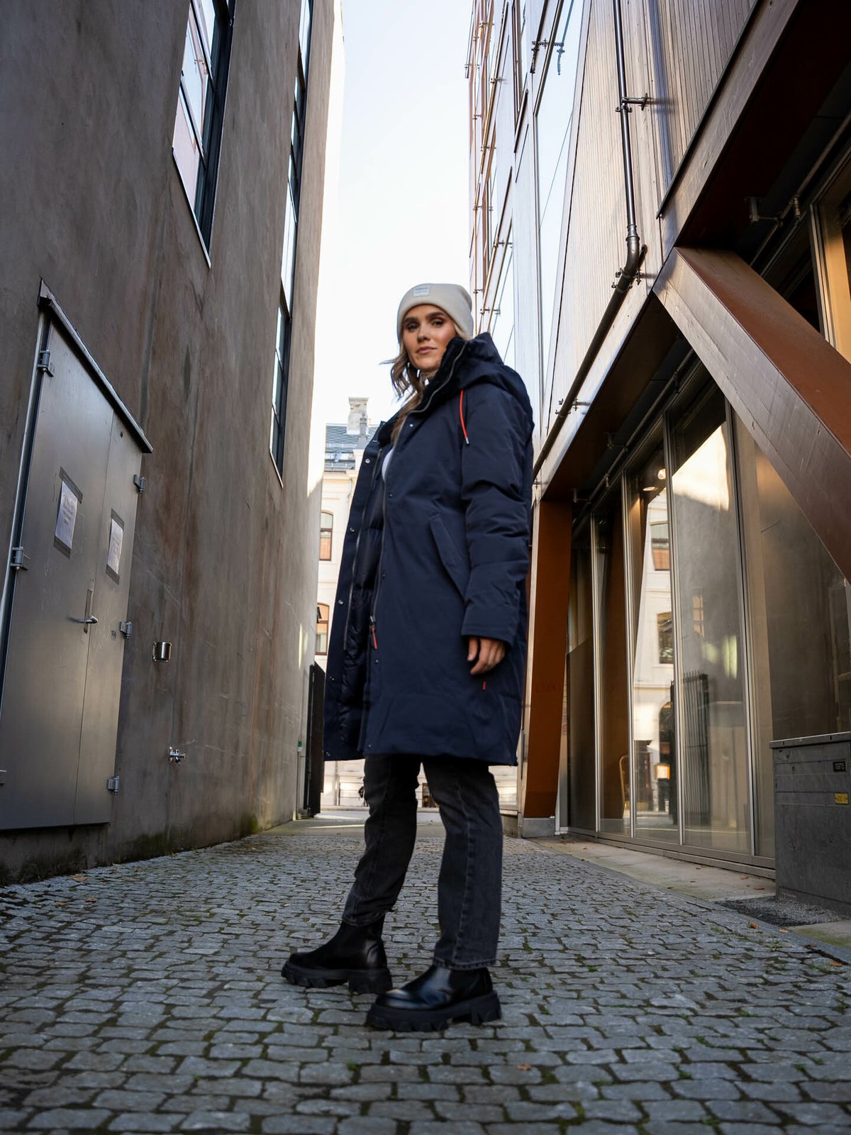 Swims Davos III Parka Midnight blue