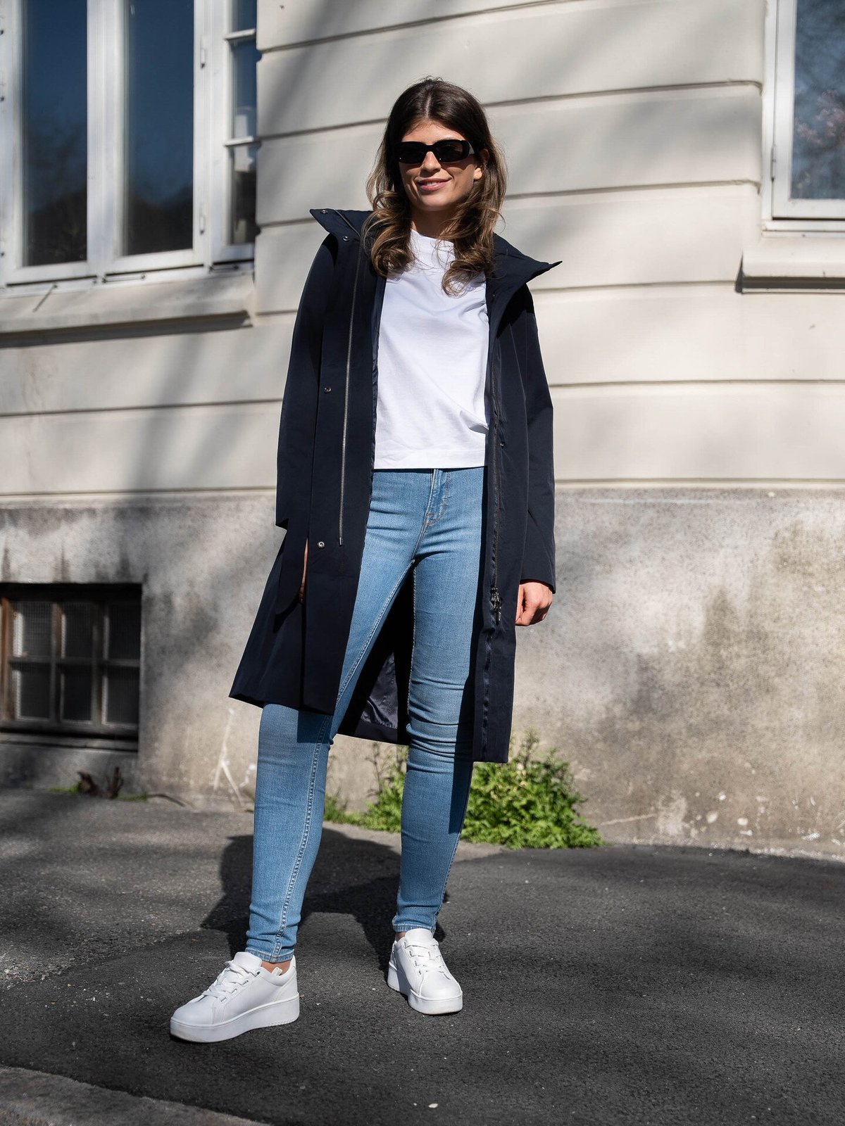 Swims Chelsea Coat Midnight Navy