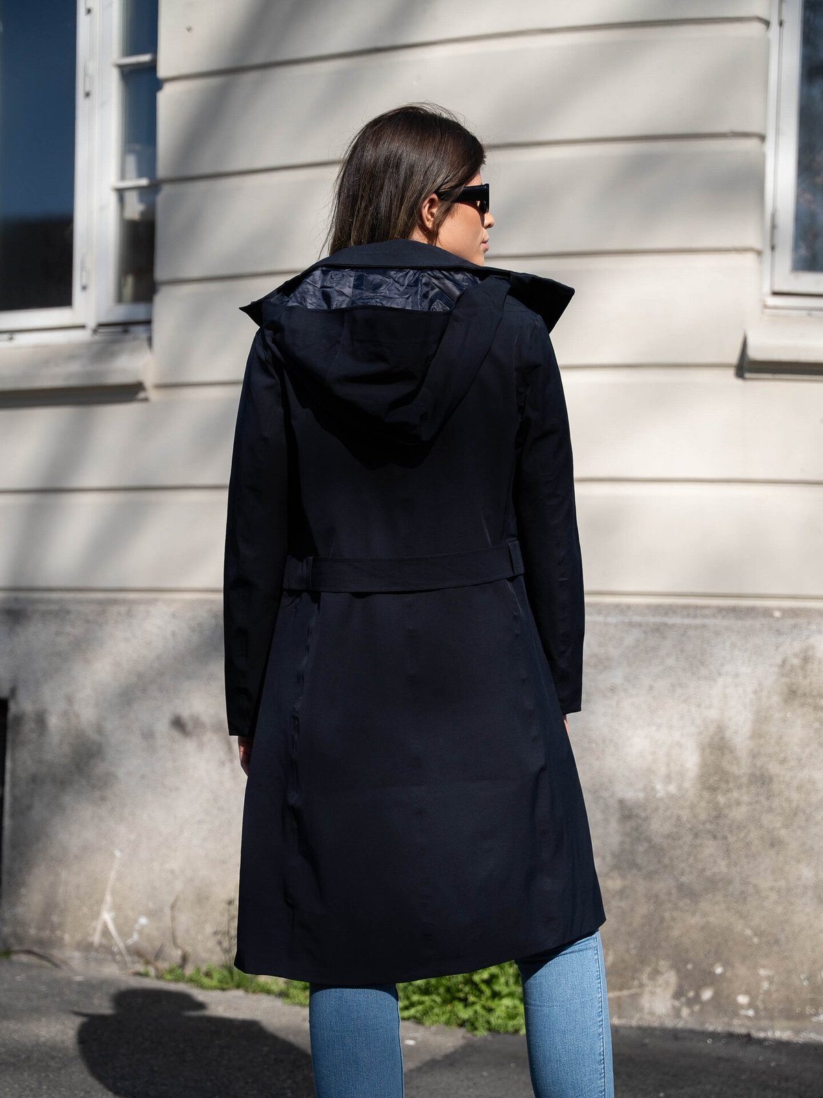 Swims Chelsea Coat Midnight Navy