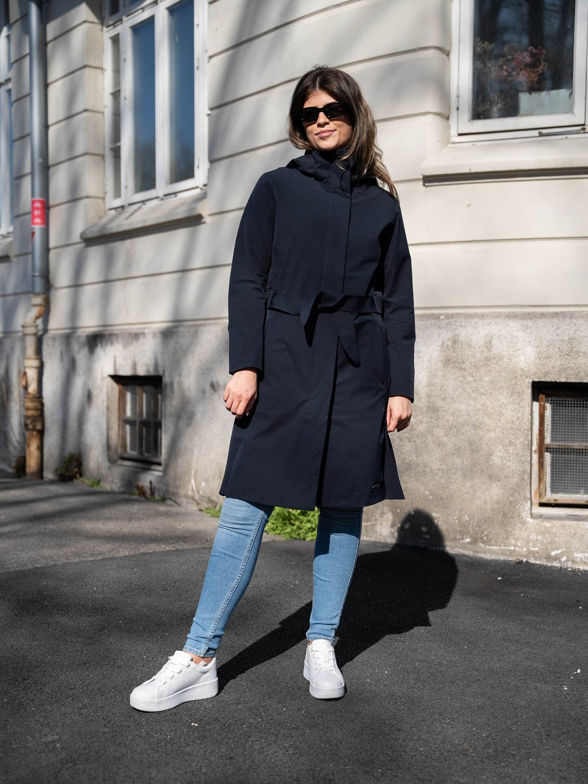 Swims Chelsea Coat Midnight Navy