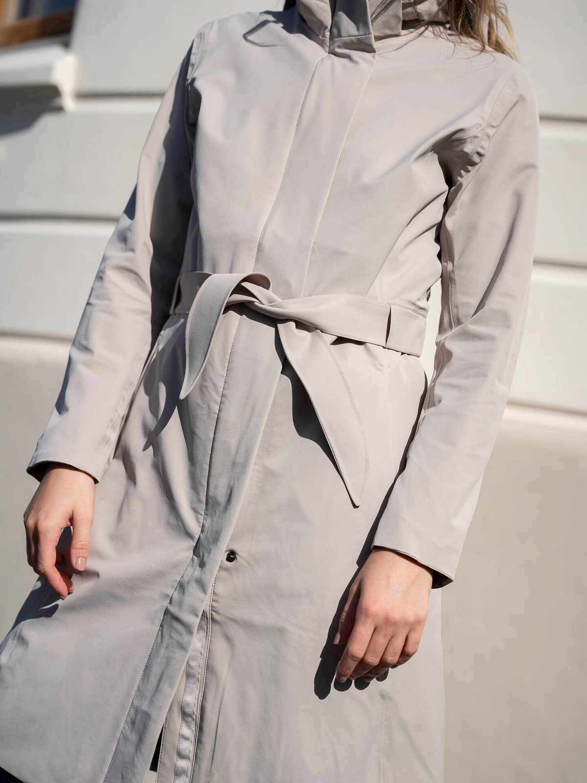 Swims Chelsea Coat Concrete Beige