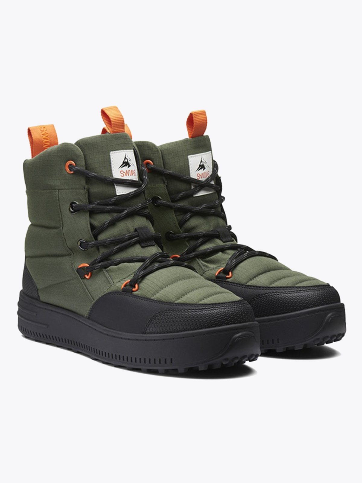 Swims Snow Runner Mid Olive Black