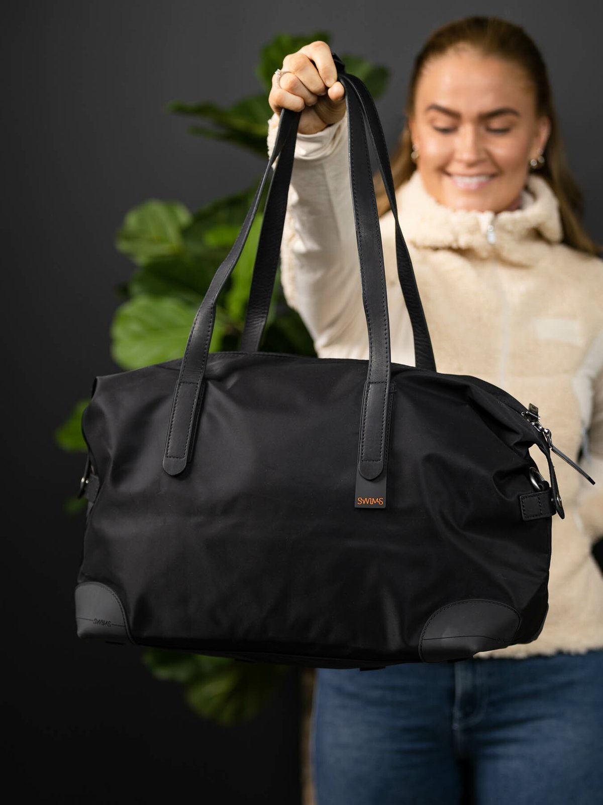 Swims 24H Holdall w/shoulder strap Black
