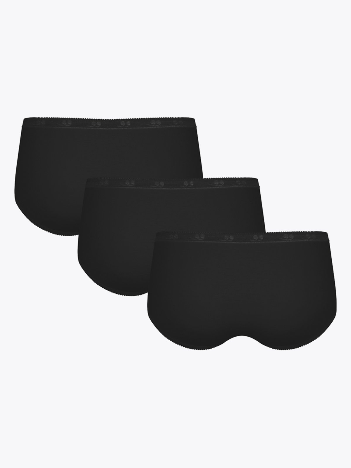 Sloggi Basic+ Midi 3P Black