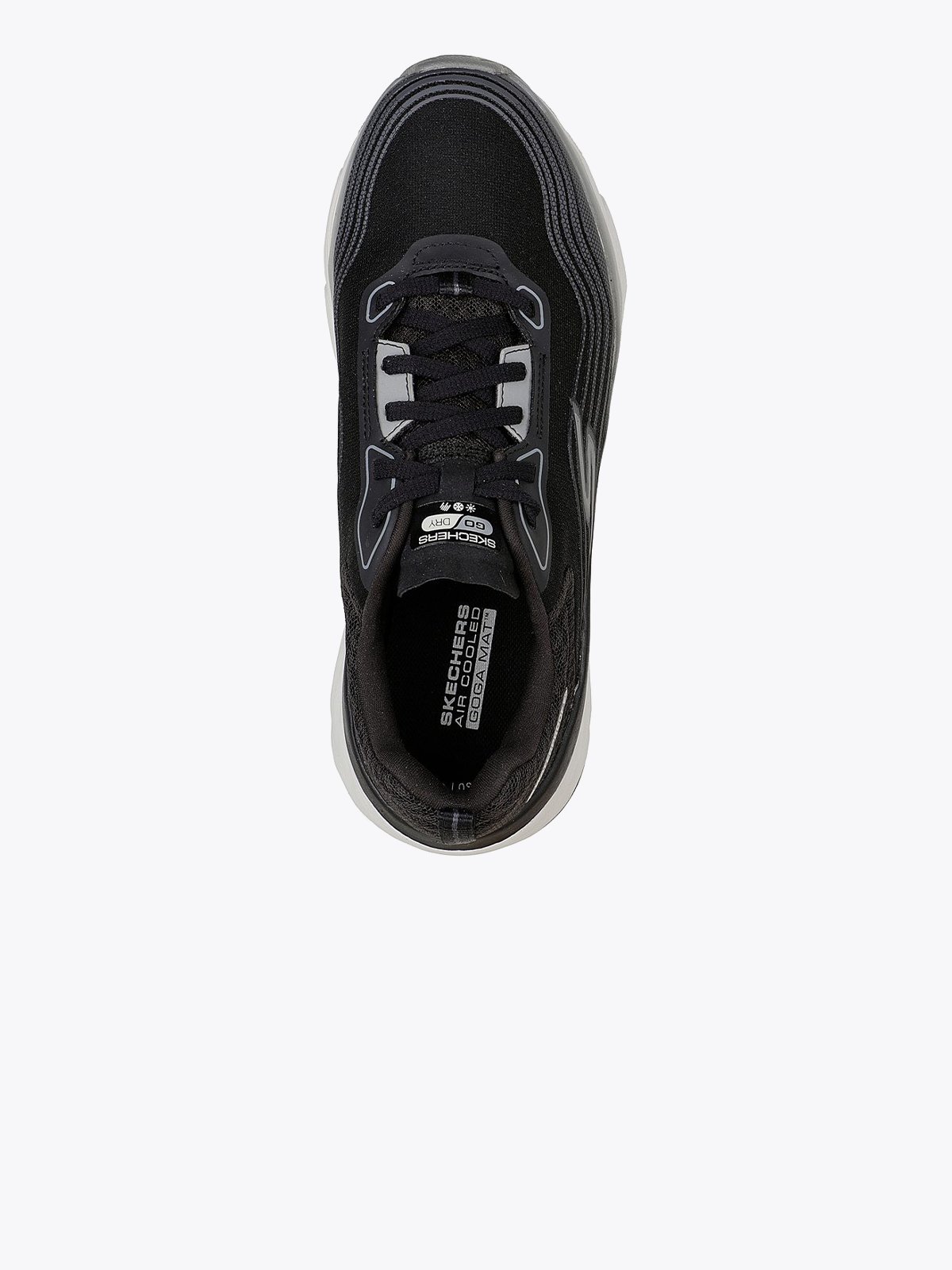 Skechers Max Cushioning Elite Waterproof Black Grey