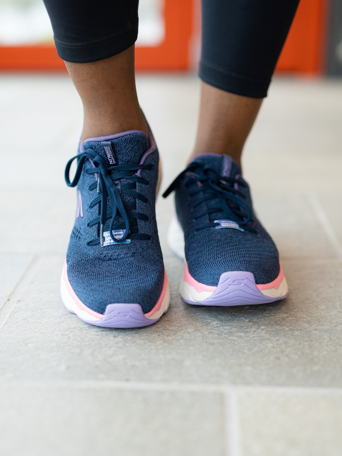 Skechers Max Cushioning Elite Navy Purple