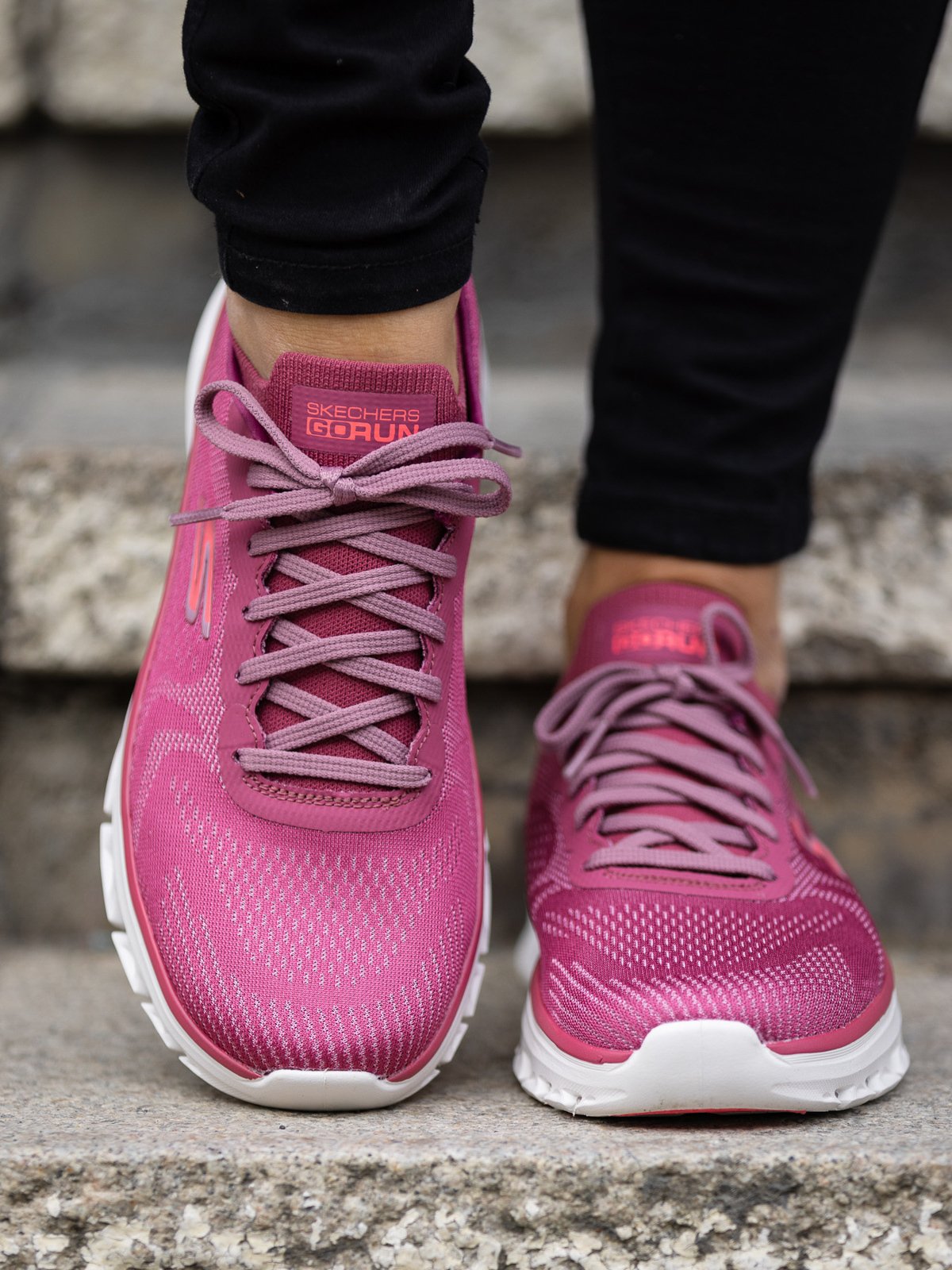 Skechers Go Run Glide-Step Flex Rose