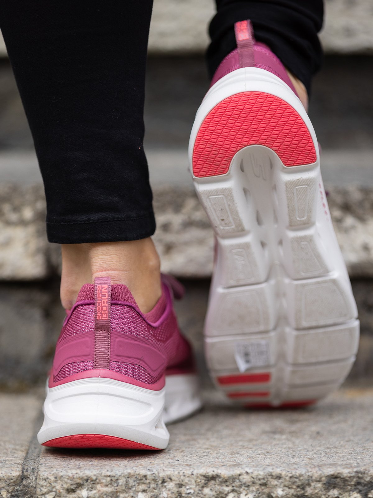 Skechers Go Run Glide-Step Flex Rose