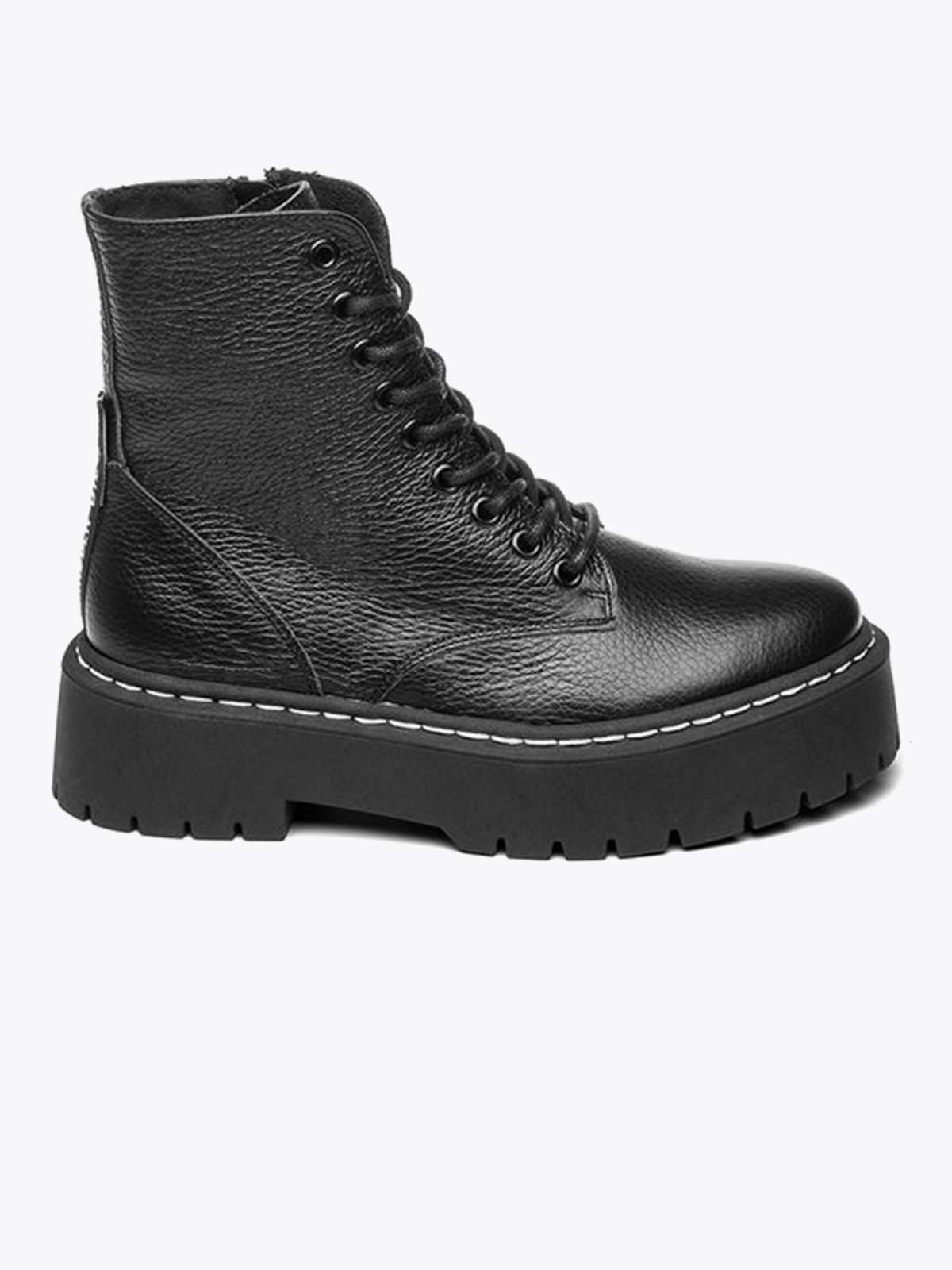 Steve Madden Skylar Black Leather