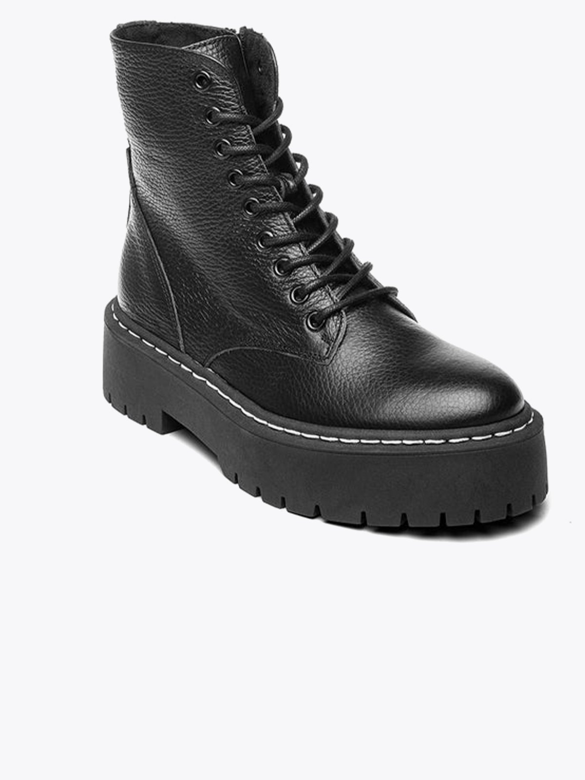 Steve Madden Skylar Black Leather