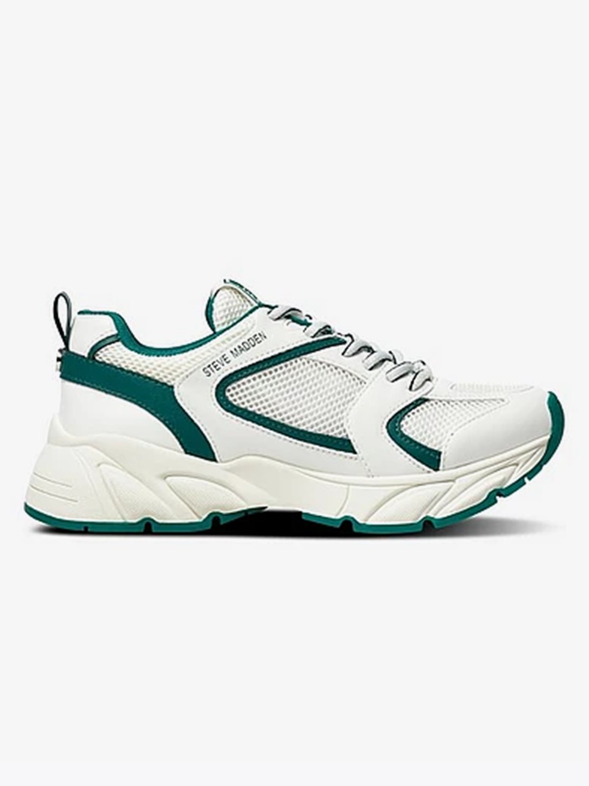 Steve Madden Standout White/Emerald